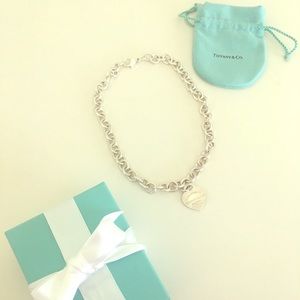 Tiffany & Co. Heart Tag Necklace Sterling Silver